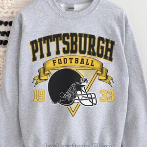 Pittsburgh Steelers Football Sweatshirt Pittsburgh Steelers Est.1933 Shirt